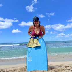 662 Ride Shop Hawaii - Triad bodyboard and Yucca fins