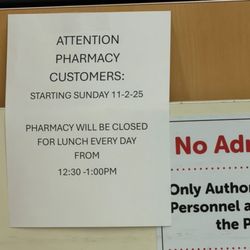 Albertsons Pharmacy - Nov 1, 2025