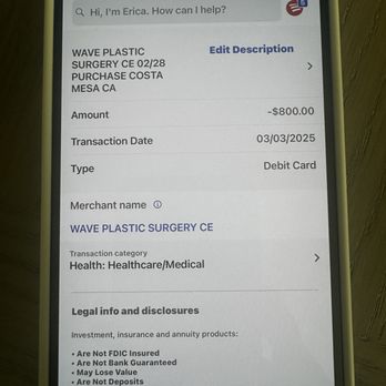 Wave Plastic Surgery - payment - Cosmetic Surgeons Near Me - Costa Mesa, California