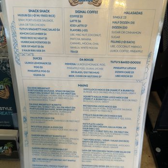 Shaka Shack - Menu - Hawaiian Near Me - Alameda, California Shaka Shack - Menu - Hawaiian Near Me - Alameda, California