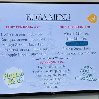 Happii Bellii - Boba tea menu - Bubble Tea Near Me - Gastonia, North Carolina Happii Bellii - Boba tea menu - Bubble Tea Near Me - Gastonia, North Carolina