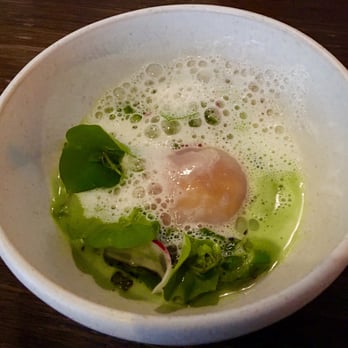 Amass Restaurant - Green Asparagus, Burnt Lemon, Egg Yolk, Virgin Butter - Scandinavian Near Me - Copenhagen, 84