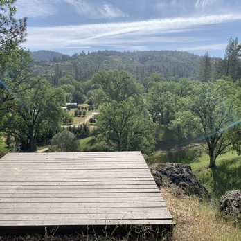 Mandala Springs - Yoga platform overlooking the property - Venues & Event Spaces Near Me - Cobb, California