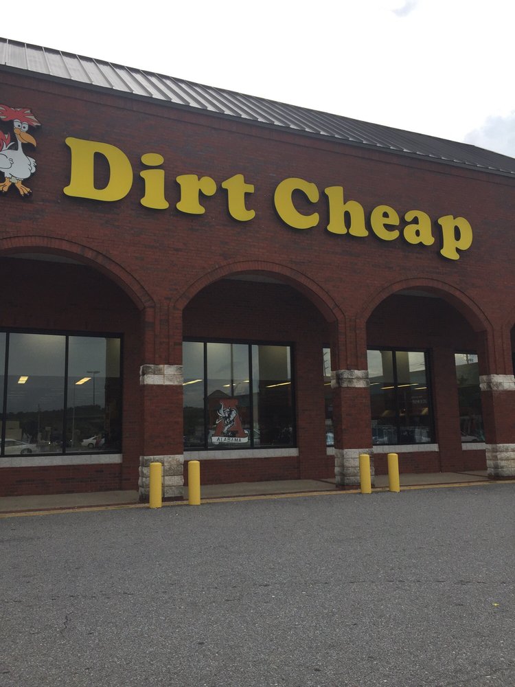 DIRT CHEAP Updated October 2024 1500 Skyland Blvd E, Tuscaloosa, Alabama Discount Store