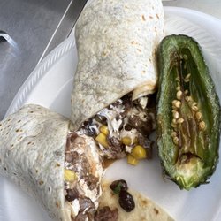 The Dragon Taqueria - Steak burrito
