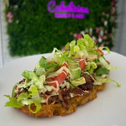 Cakelicious Bakery & Cafe - Pulled pork Patacon