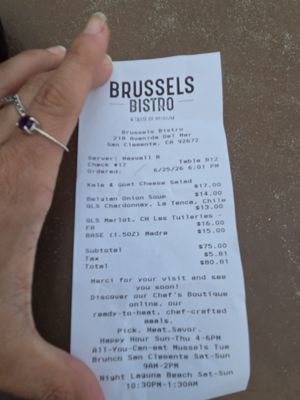 Menu photo 3 Brussels Bistro San Clemente, CA