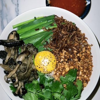 Kingfisher - Wild mushroom congee - Vietnamese Near Me - San Diego, California