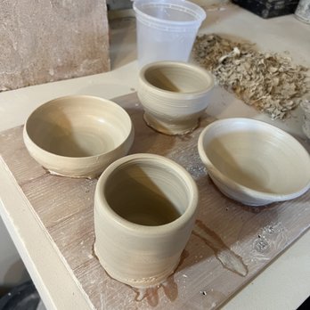 Waveform Ceramics - Cups and bowls you make by the end of the wheel throwing session! - Art Classes Near Me - Oakland, California