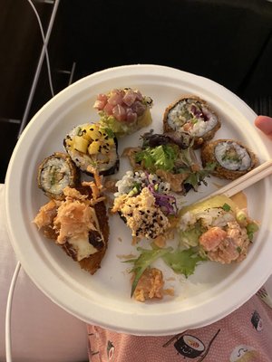 Comptoir sushi à la maison Montréal by null