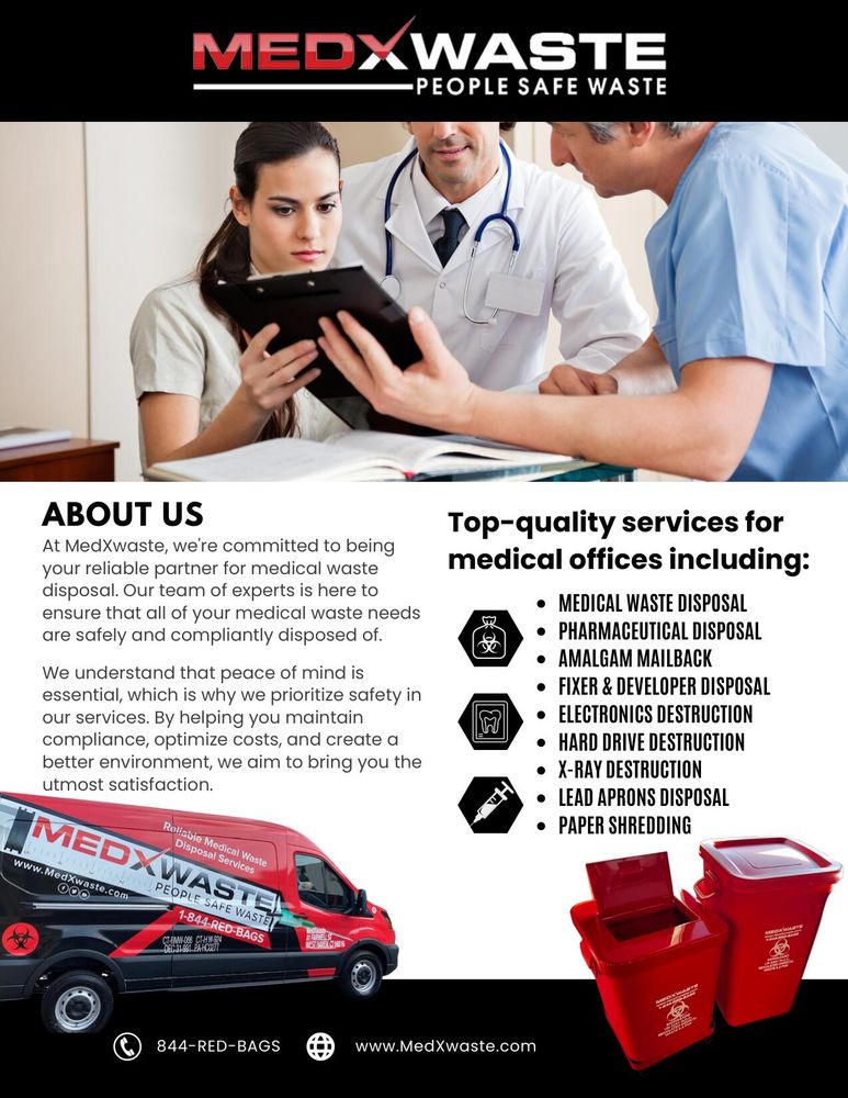 MEDXWASTE OF HOUSTON Updated September 2024 2800 Broadway, Pearland