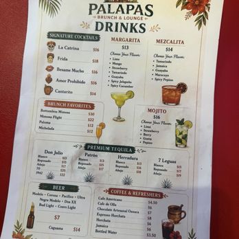 Palapas Brunch & Lounge - Menu - Mexican Near Me - Corona, California Palapas Brunch & Lounge - Menu - Mexican Near Me - Corona, California