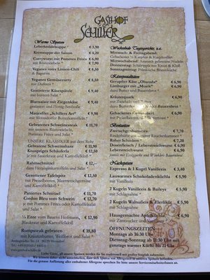 Menu photo 1 Gasthof Schiller Strullendorf, BY