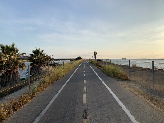 Ballona Creek Bike Path trailhead by null