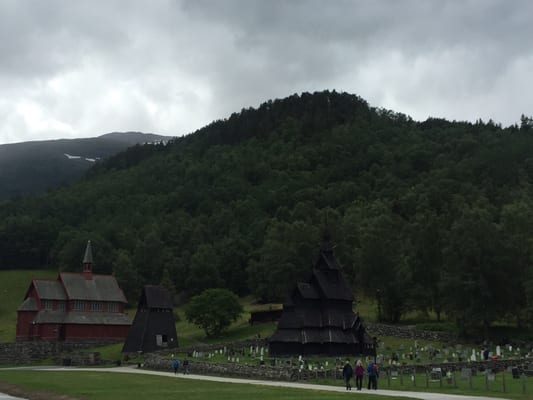 Borgund Stave Church by null