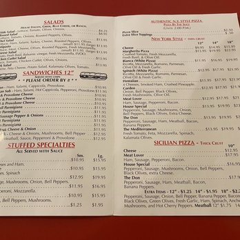 Rizzotto's Pizzeria - Menu - Salads, Sandwiches, Stuffed Specialties, Authentic NY Style Pizza, (slices & pizza pies), Sicilian Pizza - Italian Near Me - Largo, Florida Rizzotto's Pizzeria - Menu - Salads, Sandwiches, Stuffed Specialties, Authentic NY Style Pizza, (slices & pizza pies), Sicilian Pizza - Italian Near Me - Largo, Florida