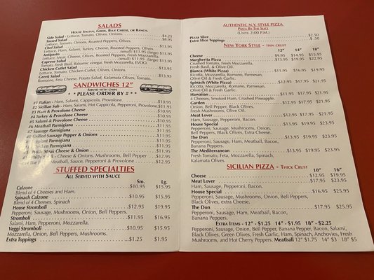 Menu photo 2 Rizzotto's Pizzeria Largo, FL Menu photo 2 Rizzotto's Pizzeria Largo, FL