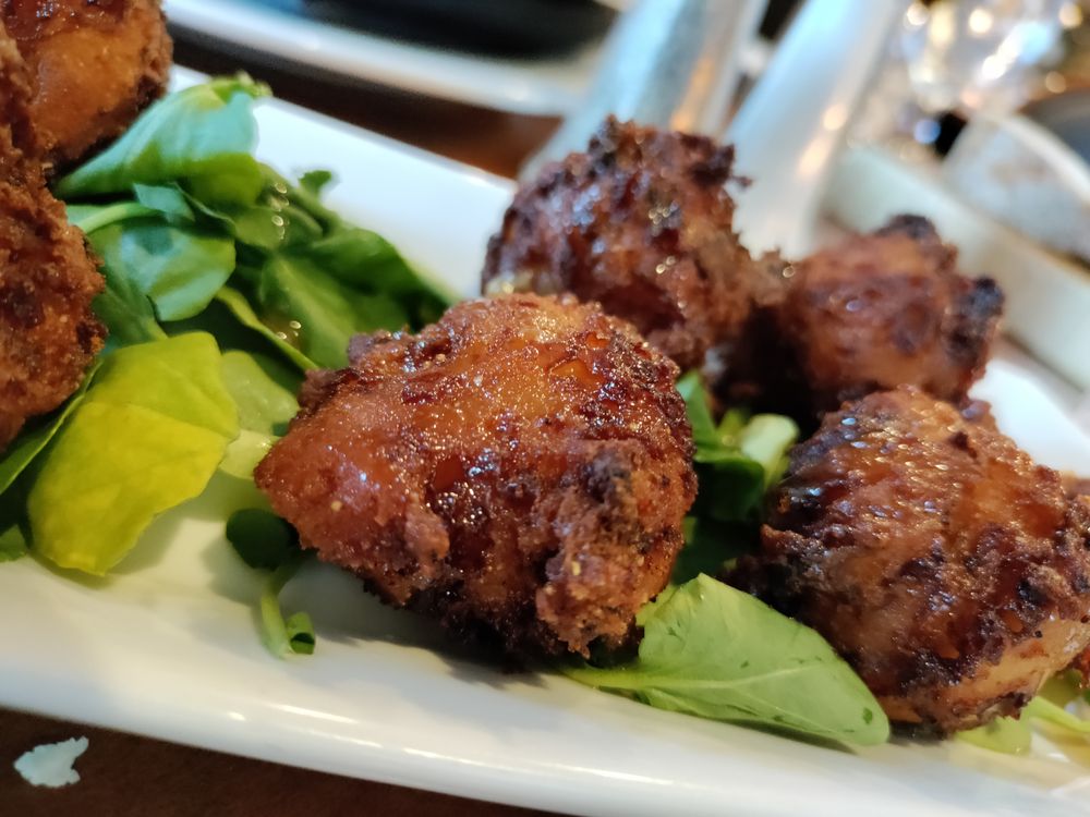 Food from The Swamp Fox Restaurant