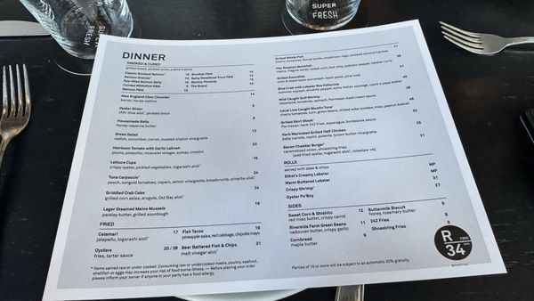 Menu photo 5 Row 34 - Seaport Boston, MA