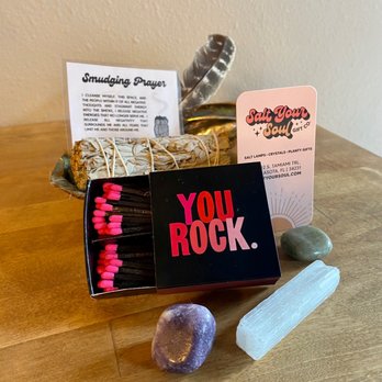 Salt Your Soul Gift - Sage and crystals - Gift Shops Near Me - Sarasota, Florida