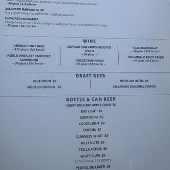 The Rooftop - Drink menu - Pizza Near Me - Broken Arrow, Oklahoma The Rooftop - Drink menu - Pizza Near Me - Broken Arrow, Oklahoma
