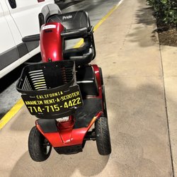 Anaheim Rent A Scooter - Amazing vehicle of the day