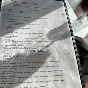 Royal Thai Bistro - Menu - Thai Near Me - Tacoma, Washington