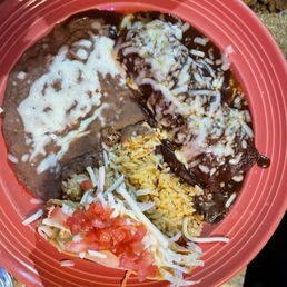 Chicken Taco & Chicken Enchilada
