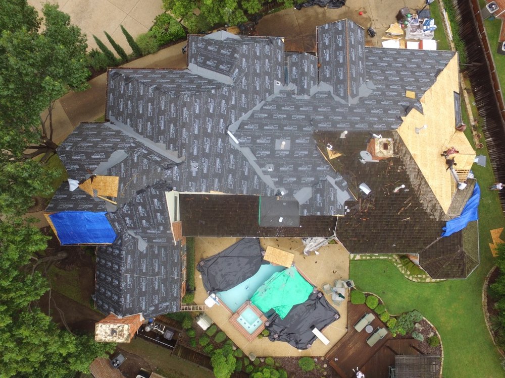 Slide of Interstate Roofing Company