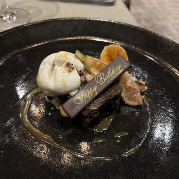 Tree Restaurant & Bar - Birthday dessert - New American Near Me - Hawley, Pennsylvania