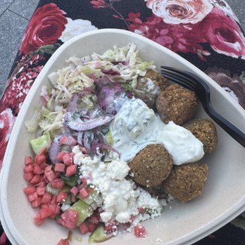 NAYA - naya bowl with falafel - Mediterranean Near Me - Boston, Massachusetts