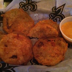 Brickhouse Grill - Fried Green Tomatoes. (it IS "_toes" right?). Very good