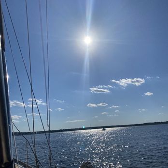Sundog Sailing - Beautiful Sunday afternoon returning to St. John's Yacht Harbor - Boating Near Me - Mount Pleasant, South Carolina