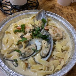 Joe's Pizza - Seafood Combo B. Let's eat!