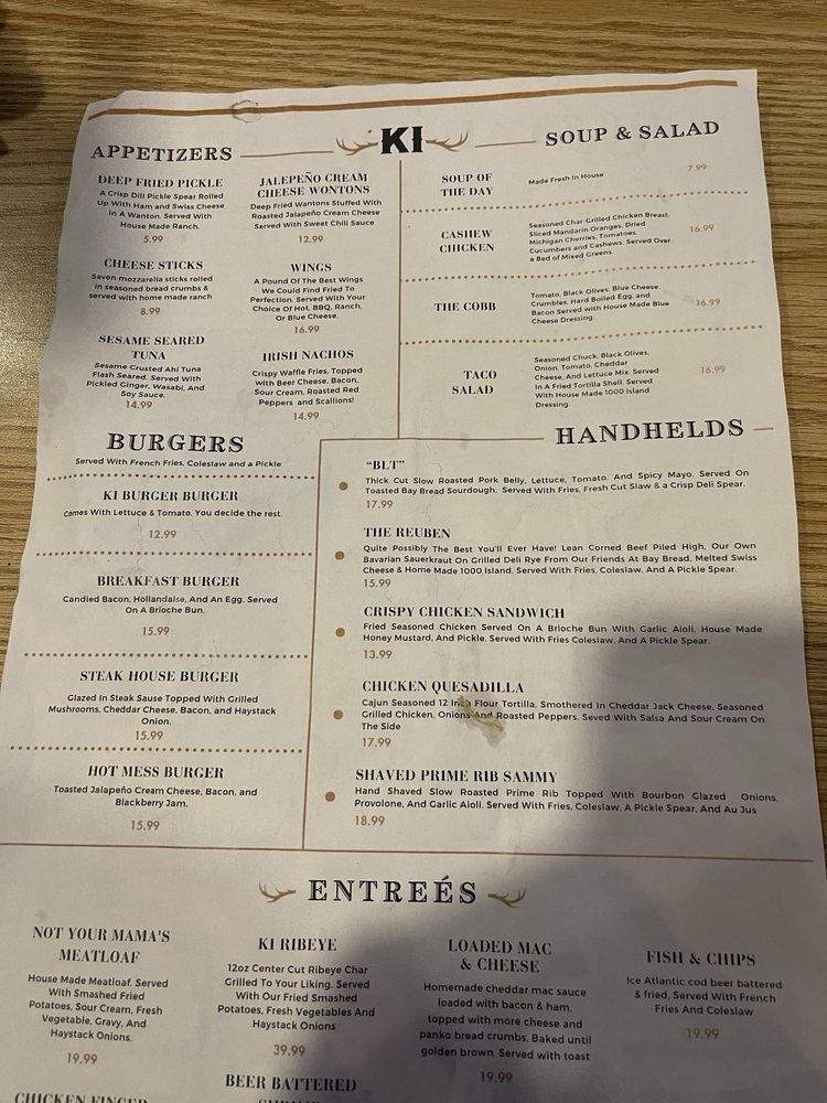 KI Bar & Grill Logo