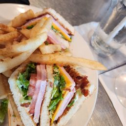 Club sandwich was perfect!