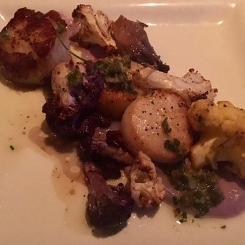 Orange Hill Restaurant & Events - Scallops - there is a 3rd one hiding in the middle. - Steakhouses Near Me - Orange, California
