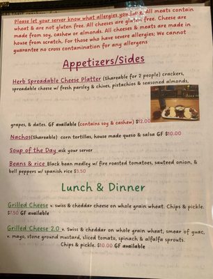 Menu photo 3 The Vegan Cheese Lady Lafayette, IN