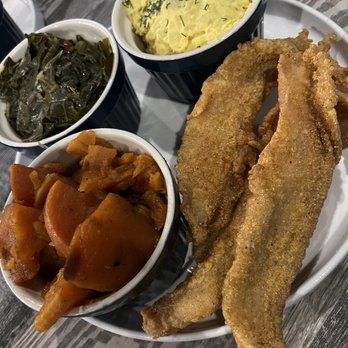 Sweet T's Southern Eatery - Catfish entree - Soul Food Near Me - Montclair, New Jersey Sweet T's Southern Eatery - Catfish entree - Soul Food Near Me - Montclair, New Jersey