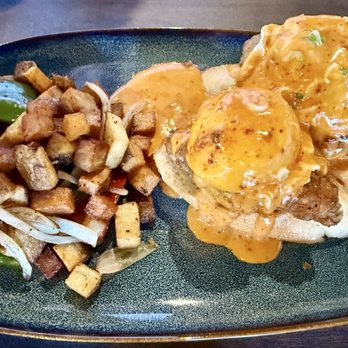 Mo Pho Mi - Amazing fusion Egg Benedict. - Vietnamese Near Me - Costa Mesa, California Mo Pho Mi - Amazing fusion Egg Benedict. - Vietnamese Near Me - Costa Mesa, California