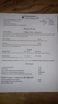 Menu photo 7 Fahrenheit Pizza & Brewhouse Asheville, NC Menu photo 7 Fahrenheit Pizza & Brewhouse Asheville, NC