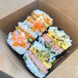 Shrimp "Ha Gao" Musubi / Spam Tamago Musubi Shrimp "Ha Gao" Musubi / Spam Tamago Musubi