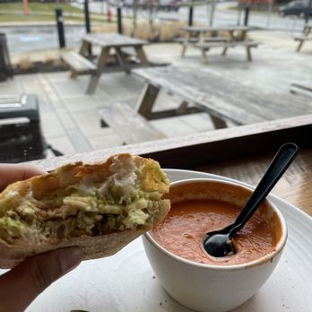 Pressed Cafe Burlington - Chicken and lime panini. - Breakfast & Brunch Near Me - Burlington, Massachusetts