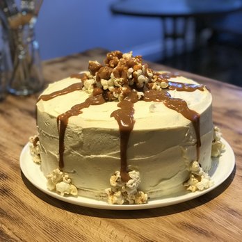 Eaststreet 19 - Our House Mades Caramel Popcorn Cake - Coffee & Tea Near Me - Sunderland, XTW Eaststreet 19 - Our House Mades Caramel Popcorn Cake - Coffee & Tea Near Me - Sunderland, XTW