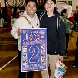 Liberty High School - Jace's basketball senior night. Class of 2024. 2/6/24