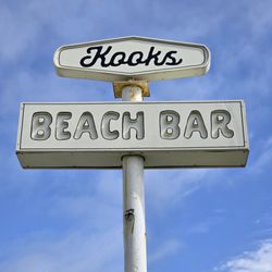 Kooks Cafe & Beach Bar - Sign