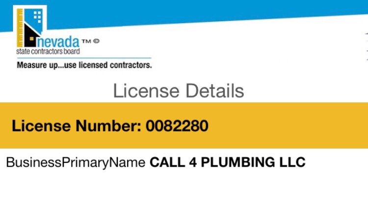 Slide of Call 4 Plumbing