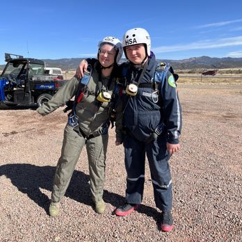 High Sky Adventures - ready to jump in all gear - Skydiving Near Me - Penrose, Colorado