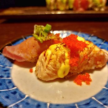 Umiya - Seared Salmon // Seared Tuna - Sushi Bars Near Me - Humble, Texas