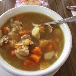 Legges Restaurant - Hearty chicken soup, very tasty!!